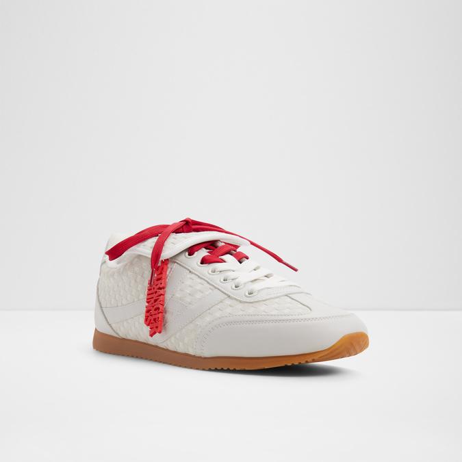 Thevoid-In Men's Beige Low Top Sneakers image number 4