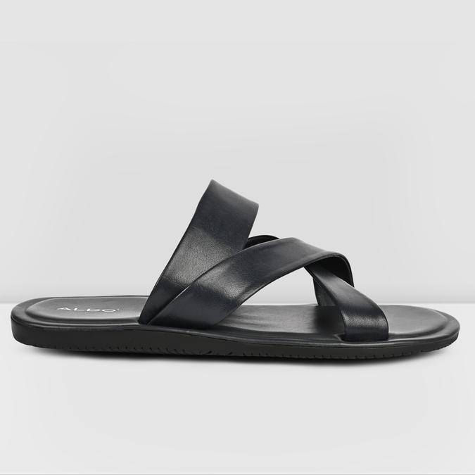ZAHIR-IND Navy Men Cross Strap Sandals