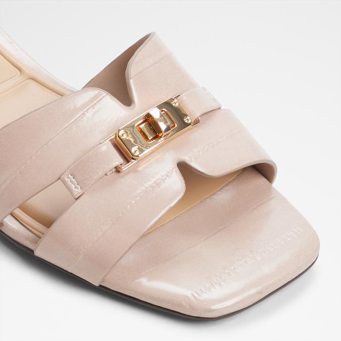 JAVAMINA-IN Taupe Women Block Heel Sandals image number 4