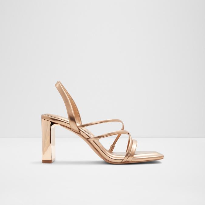 Aldo gold block best sale heels
