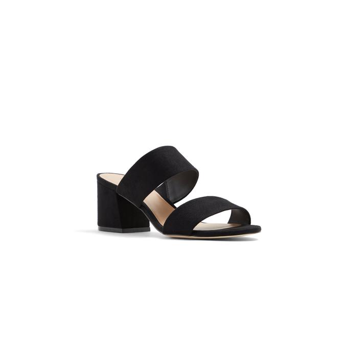 Elein Women's Black Heeled Sandals image number 3