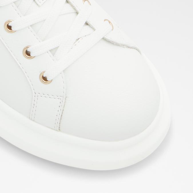 Larou Women's White Sneakers image number 5