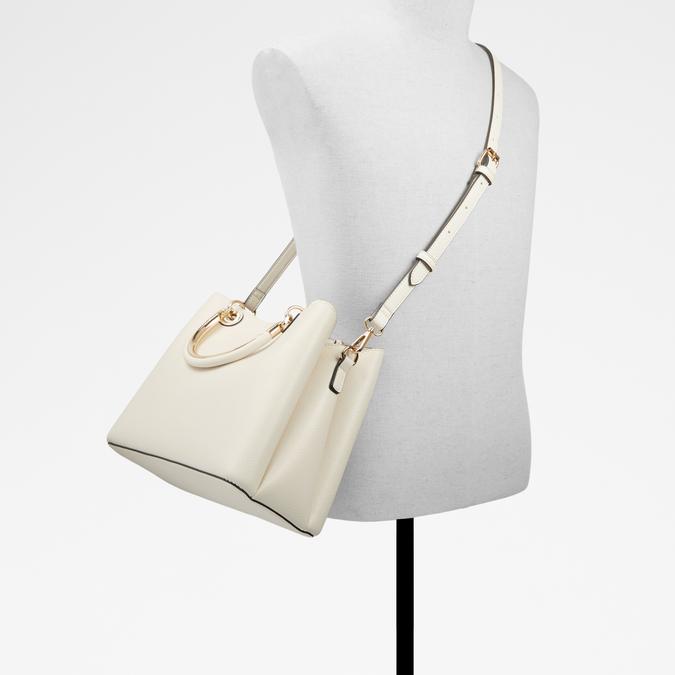 Surgoine Women's White Satchel image number 3