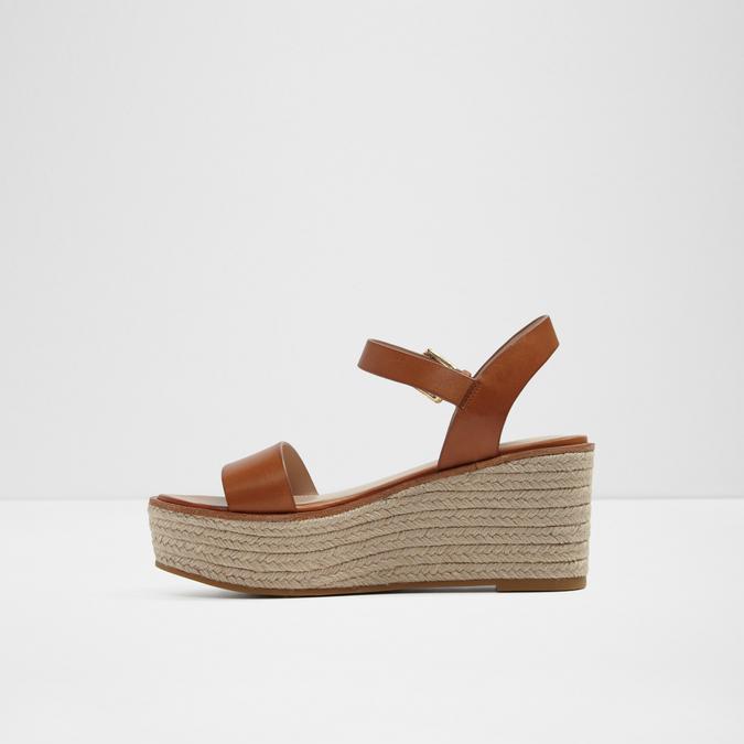 Erani Women's Cognac Wedges image number 1