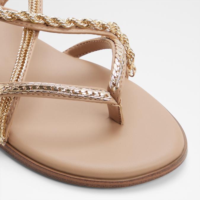 AURY-B MEDIUM BEIGE Women Flat Sandals image number 4