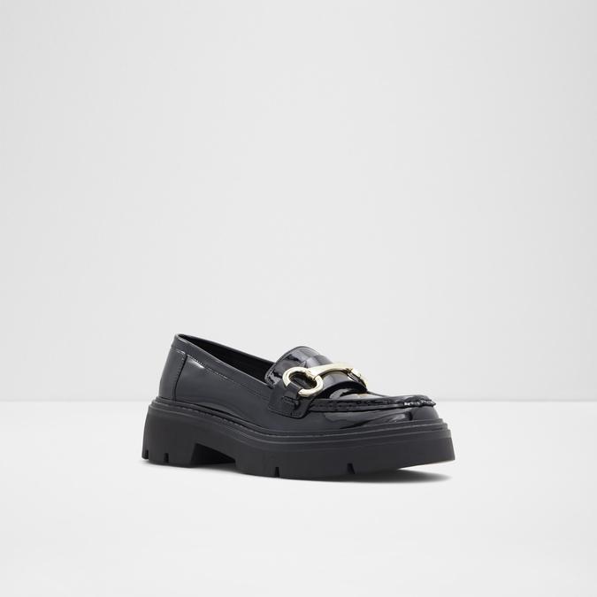 Miska Women's Black Loafers image number 3