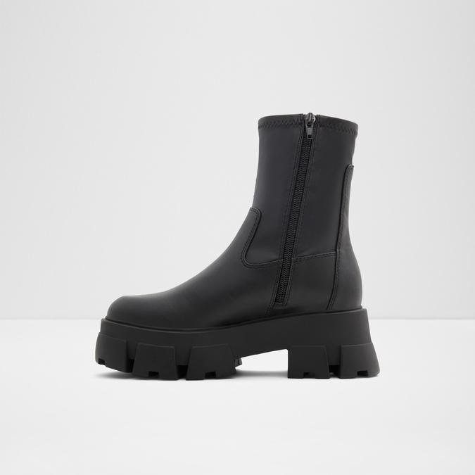 Grandsole Women's Black Lug Boots image number 3