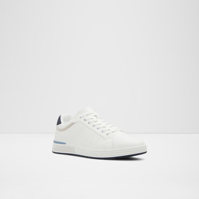 Polyspec Men's White Sneakers image number 3