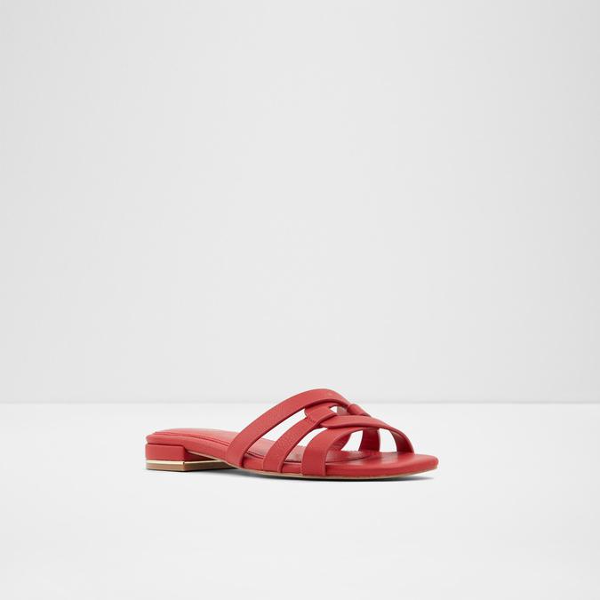 Isdell Women's Red Flat Sandals image number 3