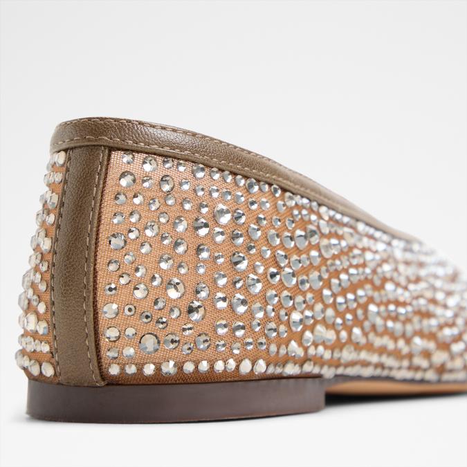 AYRAH-IN Taupe Women Ballerinas image number 4