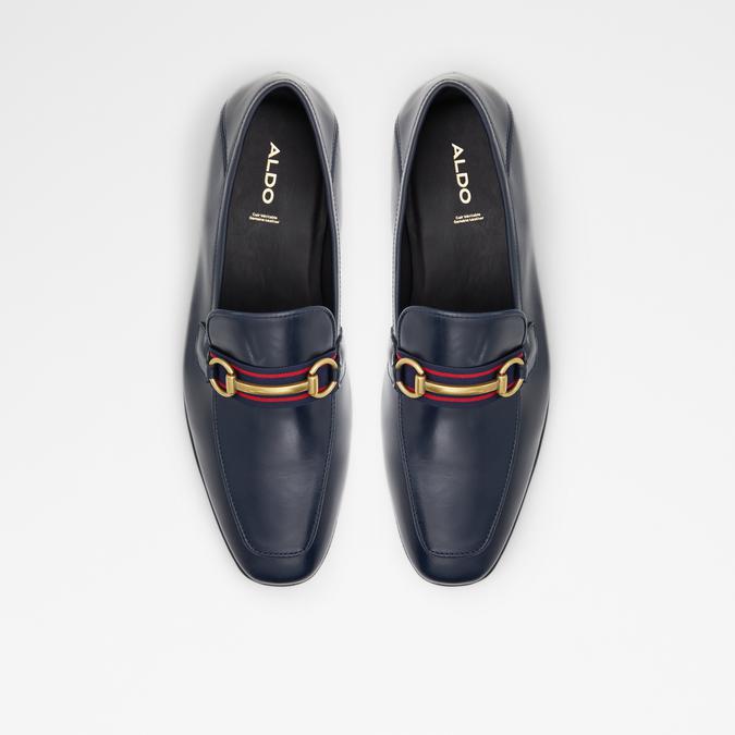 Heliothis Men's Navy Dress Loafers image number 1