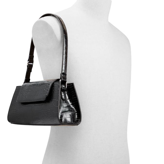 Milha Women's Black Shoulder Bag image number 3