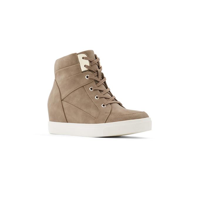 Nestronia Women's Light Brown Sneakers image number 3