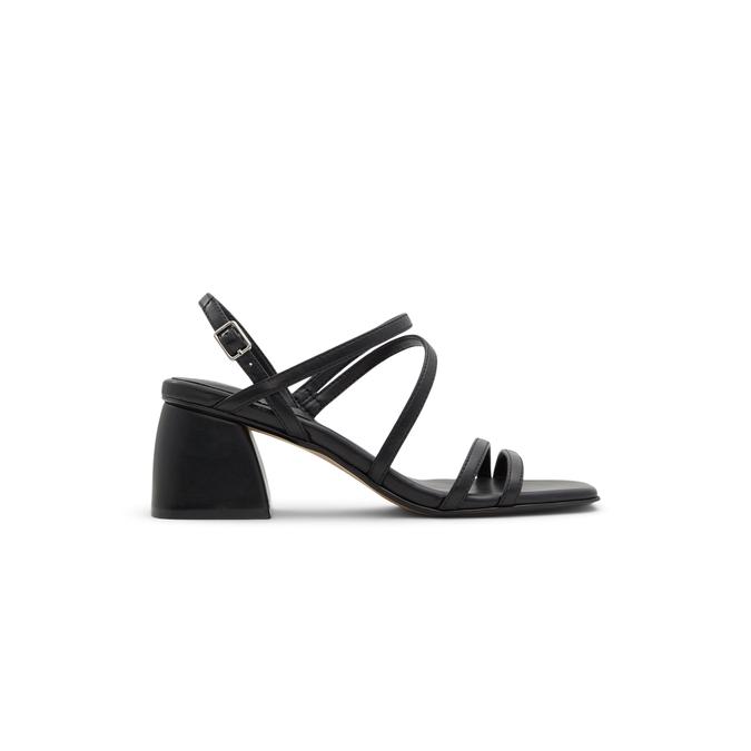 Shawna Women's Black Block Heel Sandals