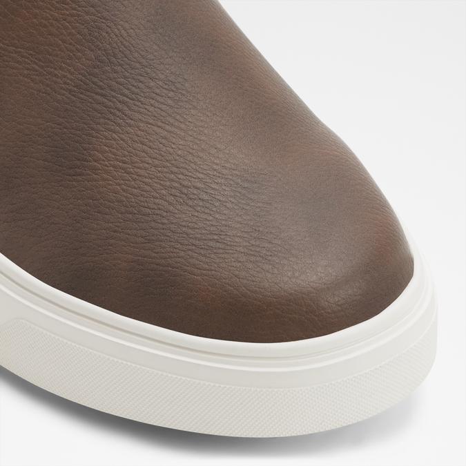 KEIRANA-IN Brown Men Sneakers Slip On image number 4