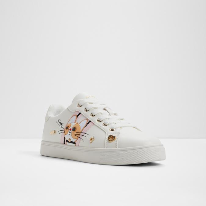 Catsneakera-In Women's White Athletics image number 4