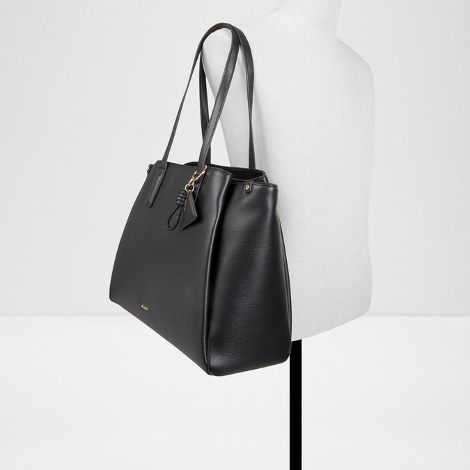 Abavas Women's Black Satchel image number 3
