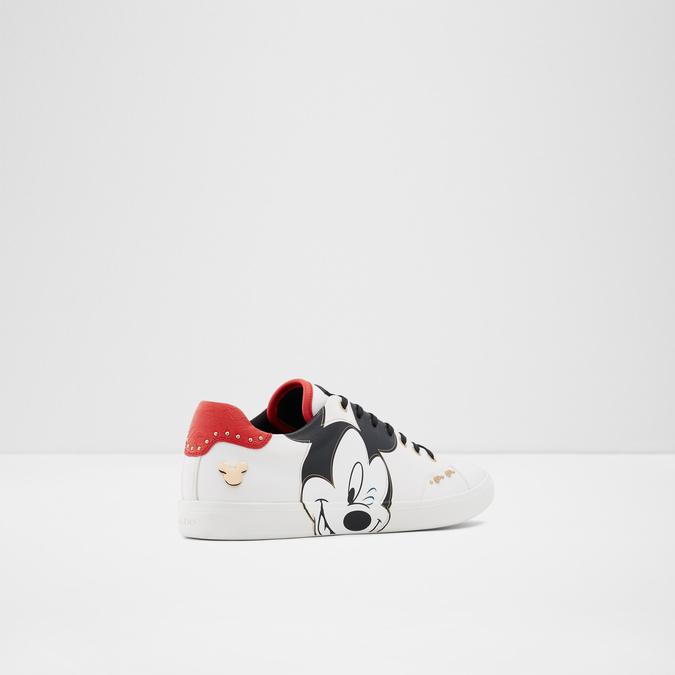 Cool-Mickey Men's White Sneakers image number 2