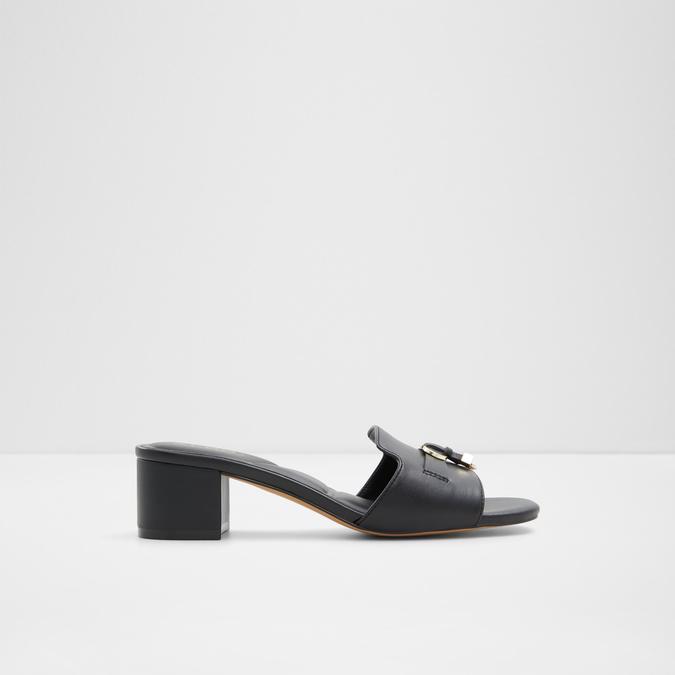 Tessina-In Women's Black Block Heel Sandals
