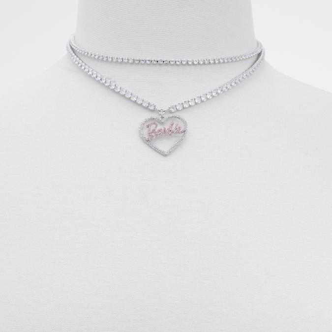 Barbienecklc Women's Silver Necklace image number 2
