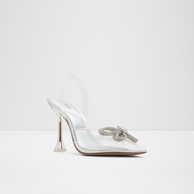 Eunoia Women's Silver Pumps image number 4