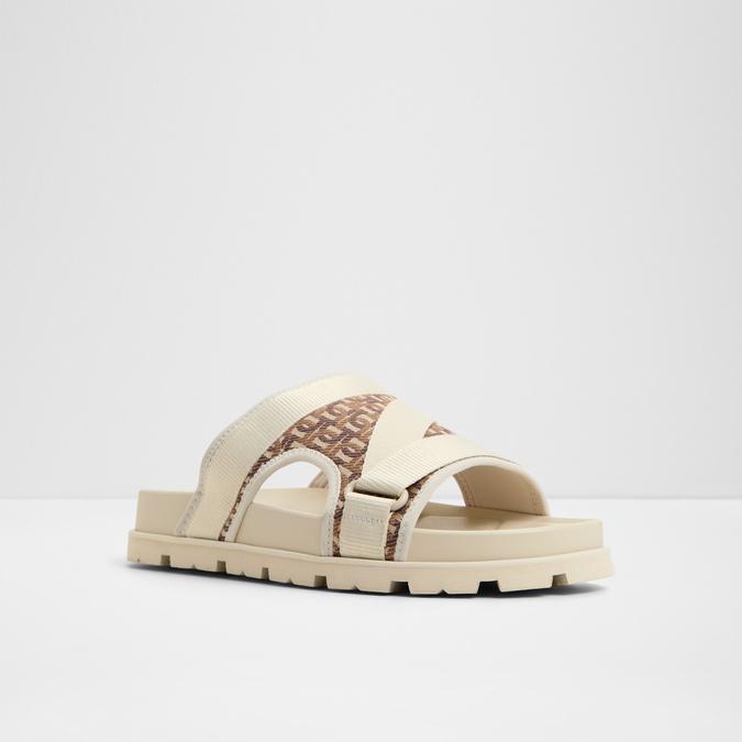 Deniels-In Men's Beige Strap Sandals image number 4