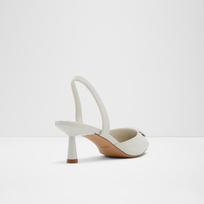 Giocante Women's White Pumps image number 2