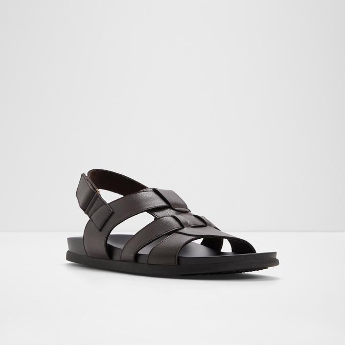 NUNOA Brown Men Back Strap Sandals image number 3