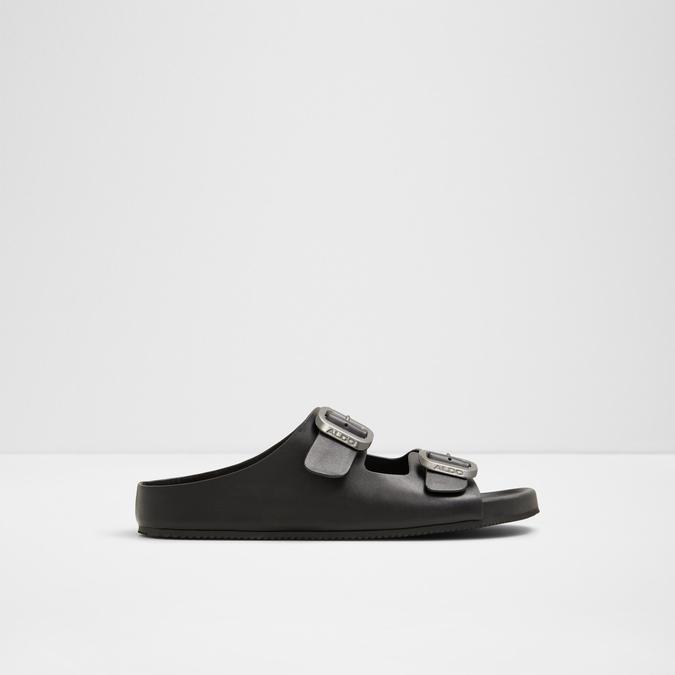 Kennebunk Men's Black Double Band Sandals