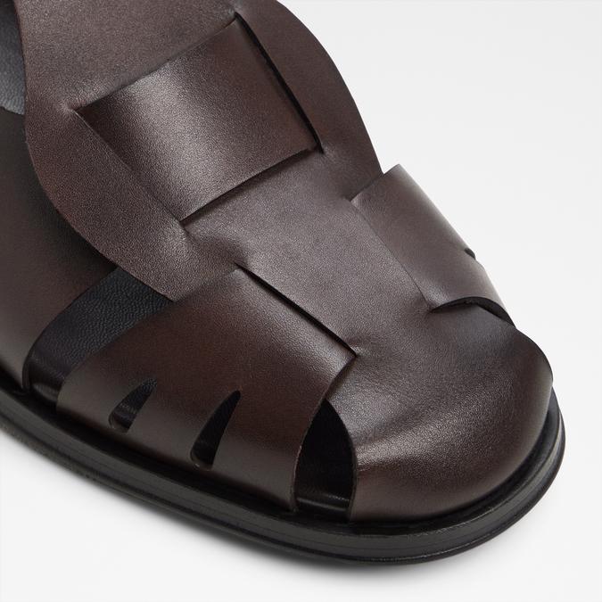 LANCINGA-IN Brown Men Back Strap Sandals image number 4