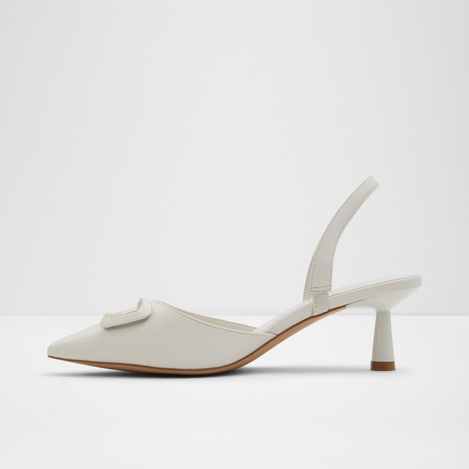 Giocante Women's White Pumps image number 3