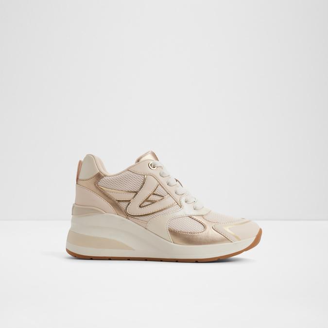 Brejosa-In Women's Beige Sneaker Wedges image number 0