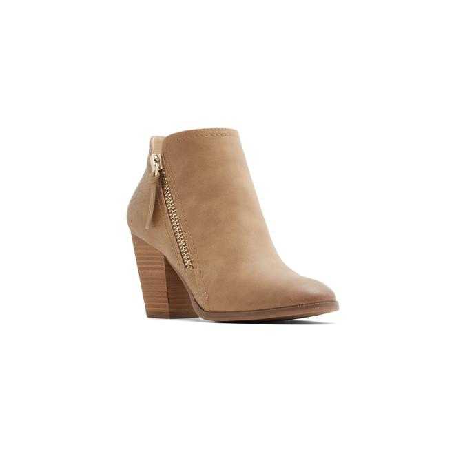 Erin Women's Beige Ankle Boots image number 3
