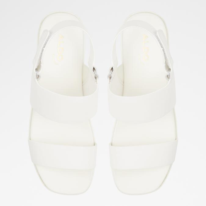 Thila-In Women's White Wedges