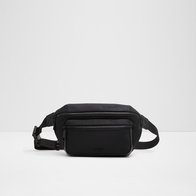 Oriondo Men's Black Belt Bag image number 0