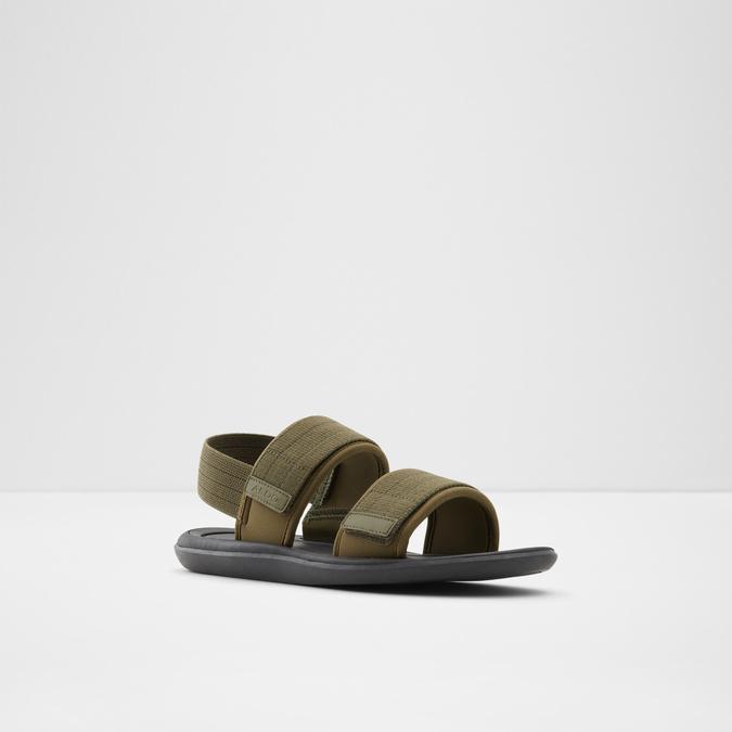 Hickes Men's Dark Green Back Strap Sandals image number 3