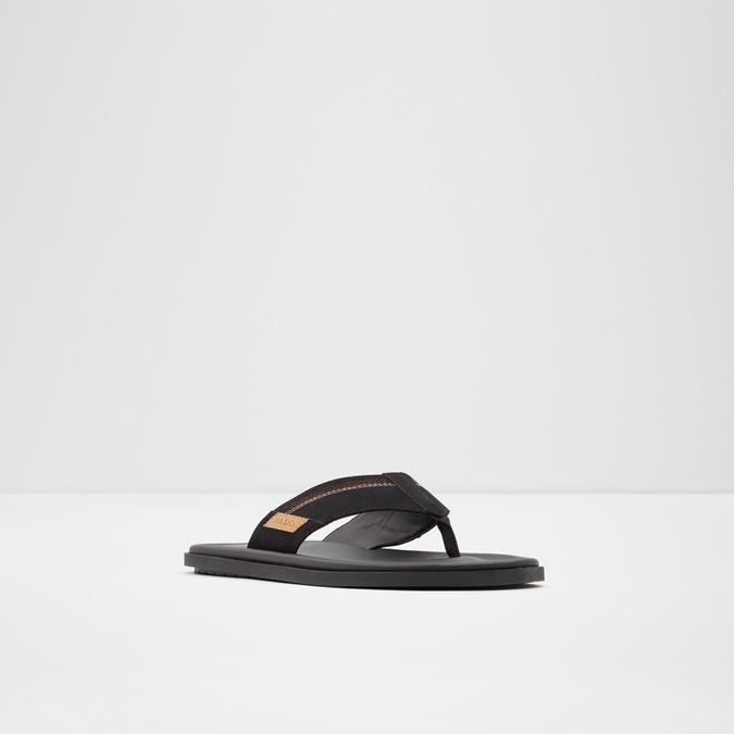 Colvestone Men's Black Thong Sandals image number 3