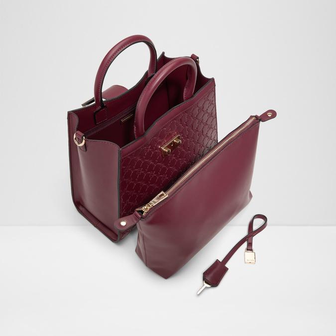 Crelally Women's Bordo Satchel image number 2