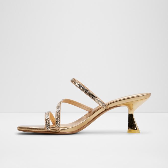 AVELINNE GOLD Women Dress Sandals image number 2