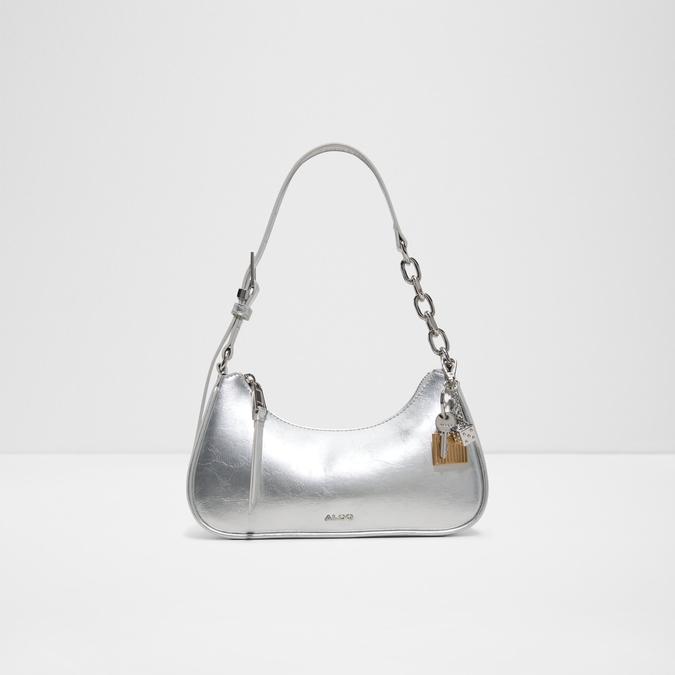 VERONICCA Silver Women Shoulder Bag