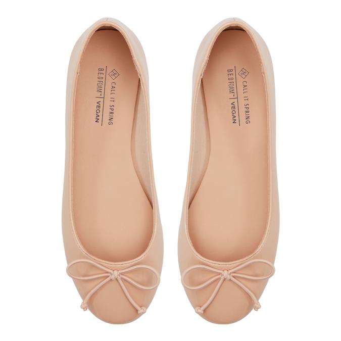 Gyzelle Women's Beige Ballerinas image number 1