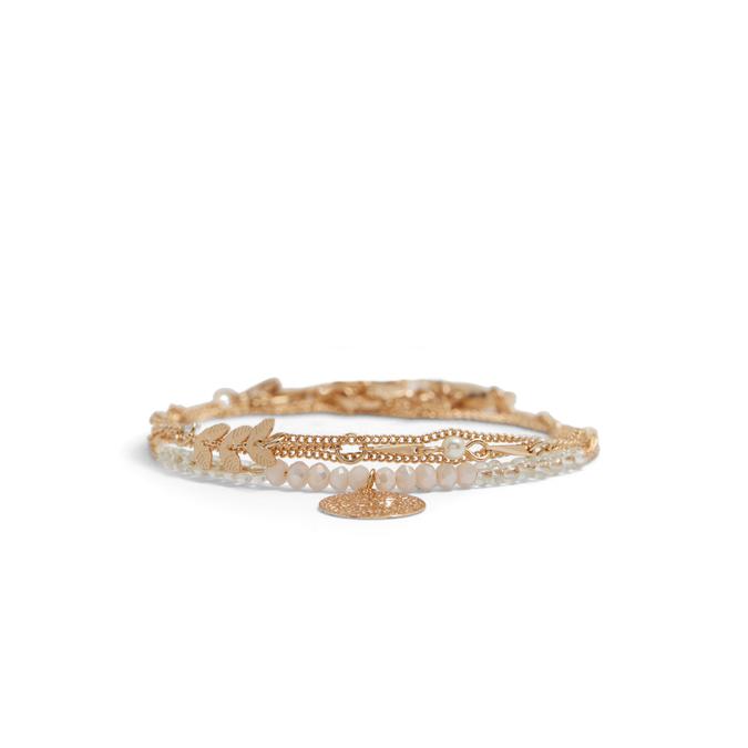 Rudder Women's Clear On Gold Bracelet image number 0