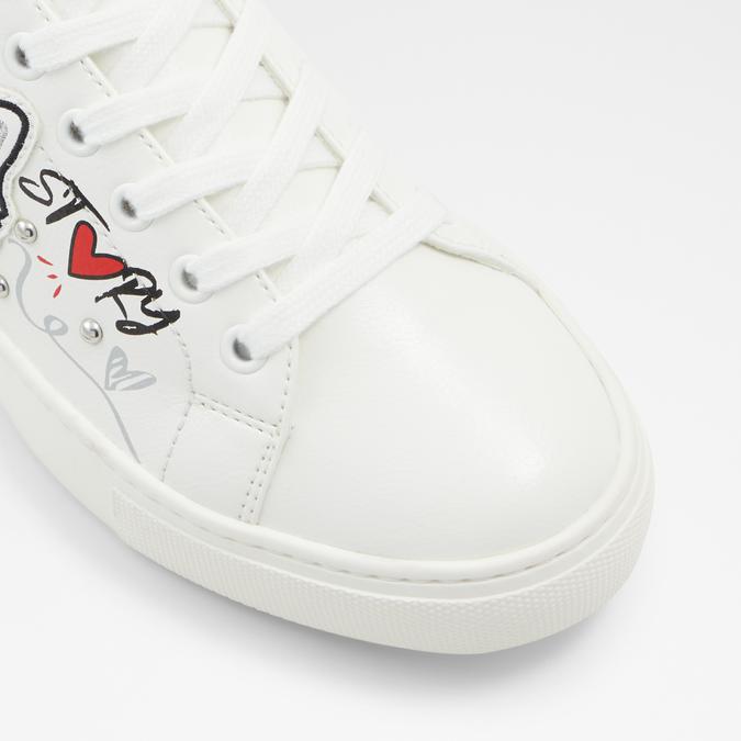 Minou Women's White Sneakers image number 5