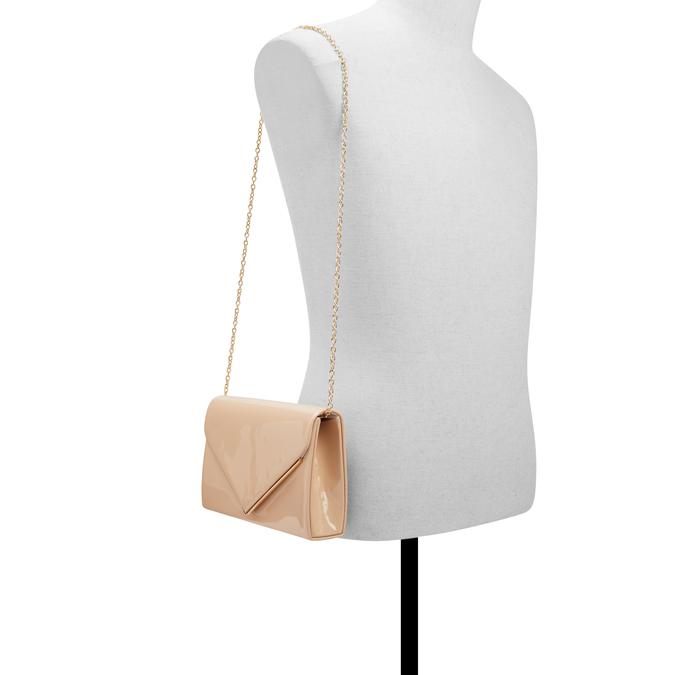 Qweenbee Women's Beige Clutch image number 3