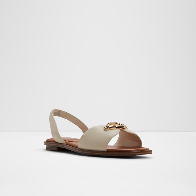 CALELIAN White Women Flats image number 3