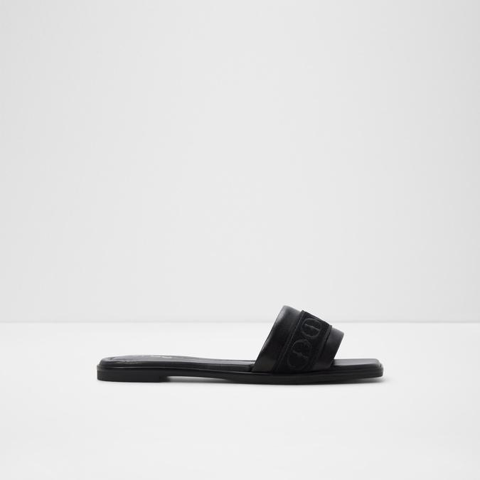 Tendre-In Women's Black Flat Sandals