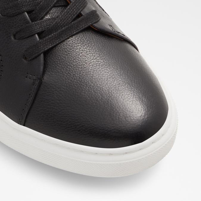 Mens black sneakers white sole discount