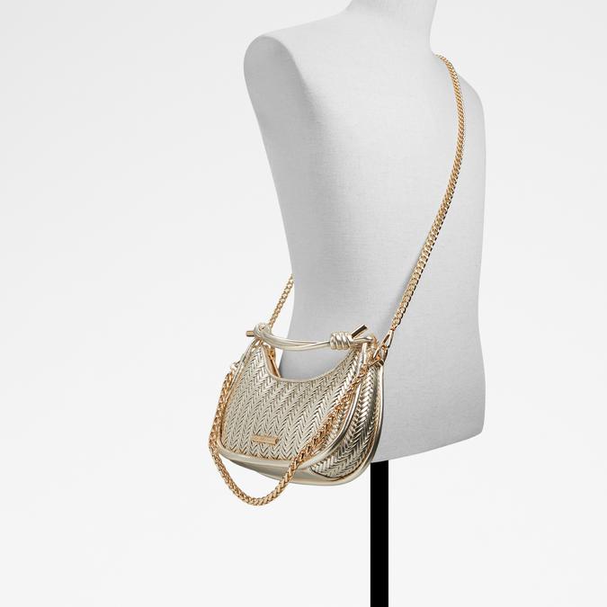 Malvina Women's Gold Shoulder Bag image number 4
