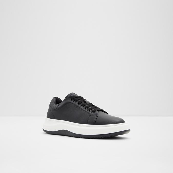 Wavespec Men's Black Sneakers image number 3