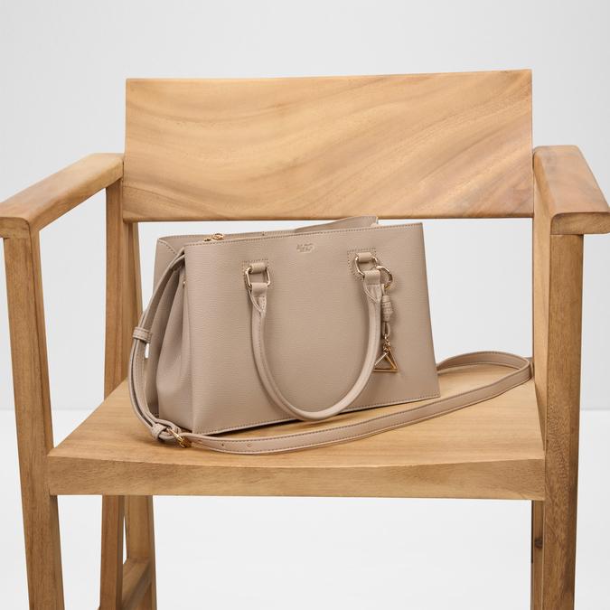 EMMELYNE Taupe Women Satchel image number 3
